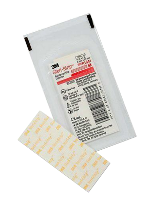3M Steri-Strip Adhesive Skin Closures, 6mm x 75mm White- BOX/50
