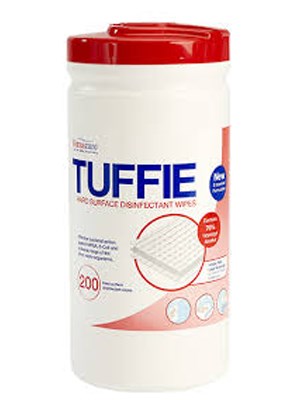 Tuffie Disinfectant Wipes 6 x 200's