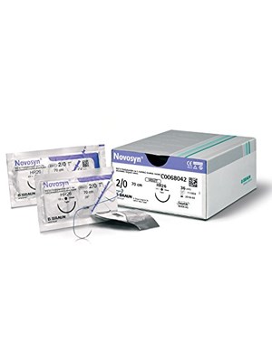 NOVOSYN 3/0 24MM DS 70CM VIOLET - Box/12