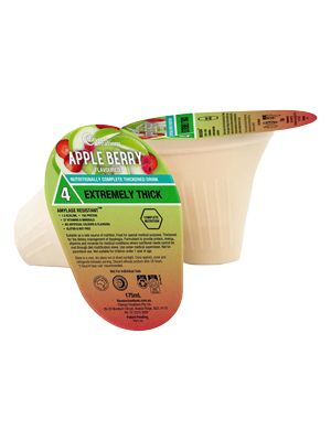 Flavour Creations Thickened Drink Apple Berry Level 4 175mL - Ctn/24