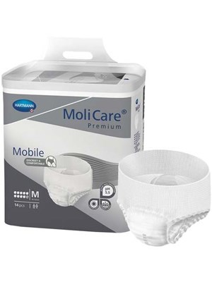 MoliCare Premium Mobile Medium 80-120cm 10 Drops Unisex