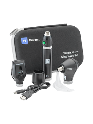 Welch Allyn® 3.5V Portable Diagnostic Set, Coaxial LED Hard Case 