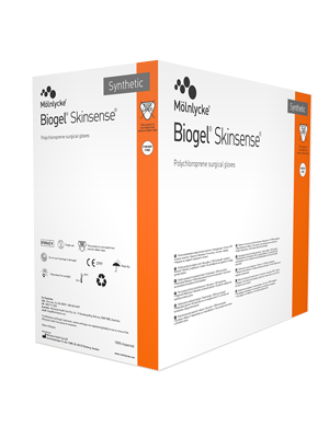 Biogel Skinsense Sythethic Sterile Surgical Gloves, 7.5 - Box/50