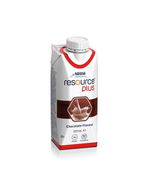 RESOURCE Plus Nutritional Drink Chocolate 237mL- Ctn/24