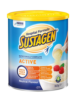 SUSTAGEN® Hospital Formula Active Neutral Flavour 840g - Each