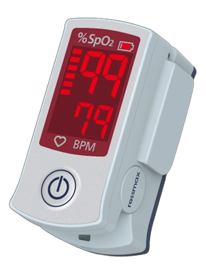 Ross Max SB100 Fingertip Pulse Oximeter, Large LED Display - Each