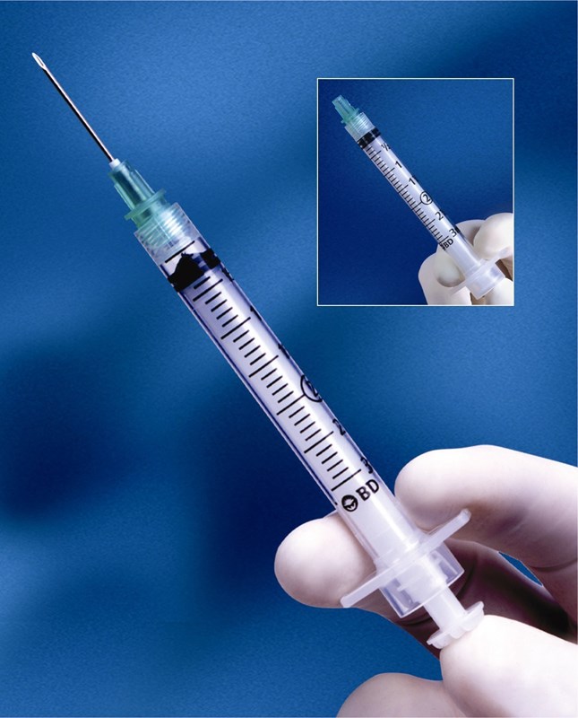 BD Integra™ Retracting Syringe 3mL 25Gx25mm - Pkt/10