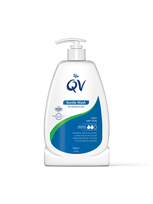 QV Gentle Wash 500g Pump - Hydrating Soap Free Cleanser