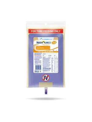 ISOSOURCE 2.0 Soft Pack Tube Feed Formula,Neutral 1000ml - Ctn/6