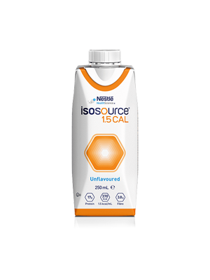 ISOSOURCE 1.5 Cal Unflavoured Liquid formula 237 mL - Ctn/24