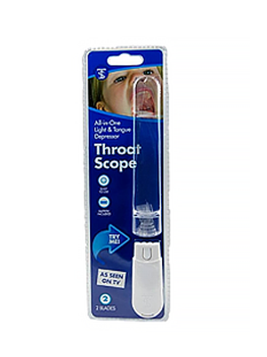 Throat Scope Starter Kit with Illuminator and 2 Blades