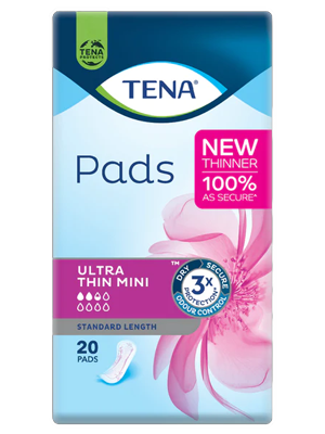 TENA Pads Ultra Mini Standard Long - Ctn/120