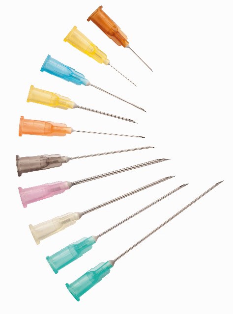 Terumo AGANI Hypodermic Needles 22G x 32mm (Black) - Box/100