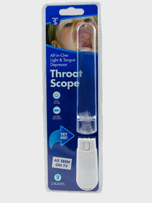 Throat ScopeĀ® Illuminated Tongue Depressor Starter Pack