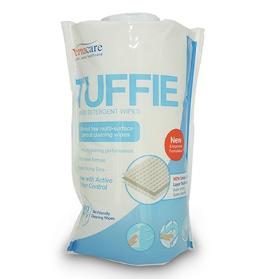 Tuffie Detergent Wipes Flexican (6x150s)